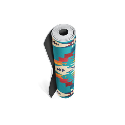 Ascend Yoga Mat Pendleton Tucson Turquoise Mat